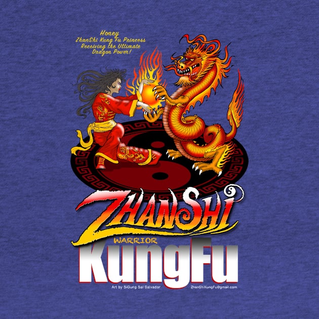 Honey ZhanShi Kung Fu Princess by MyTeeGraphics